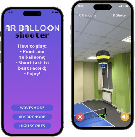 AR Balloon Shooter