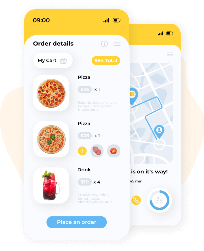 food delivery app development solution