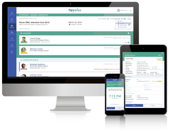 Flexwise - Marketplace for on-demand healthcare professionals