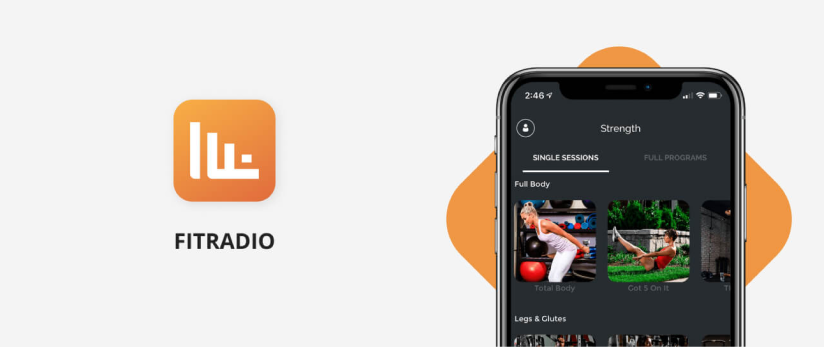 fitradio fitness app
